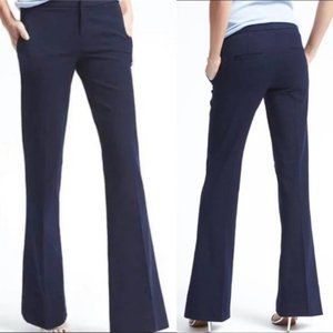 Banana Republic Peyton Flare Leg Bi-Stretch Dress Pants size 6